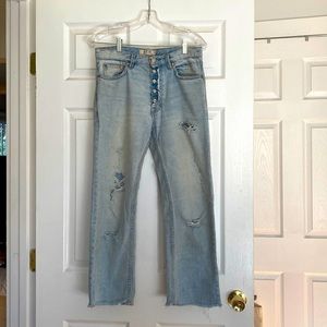 Free People light Denim Jeans